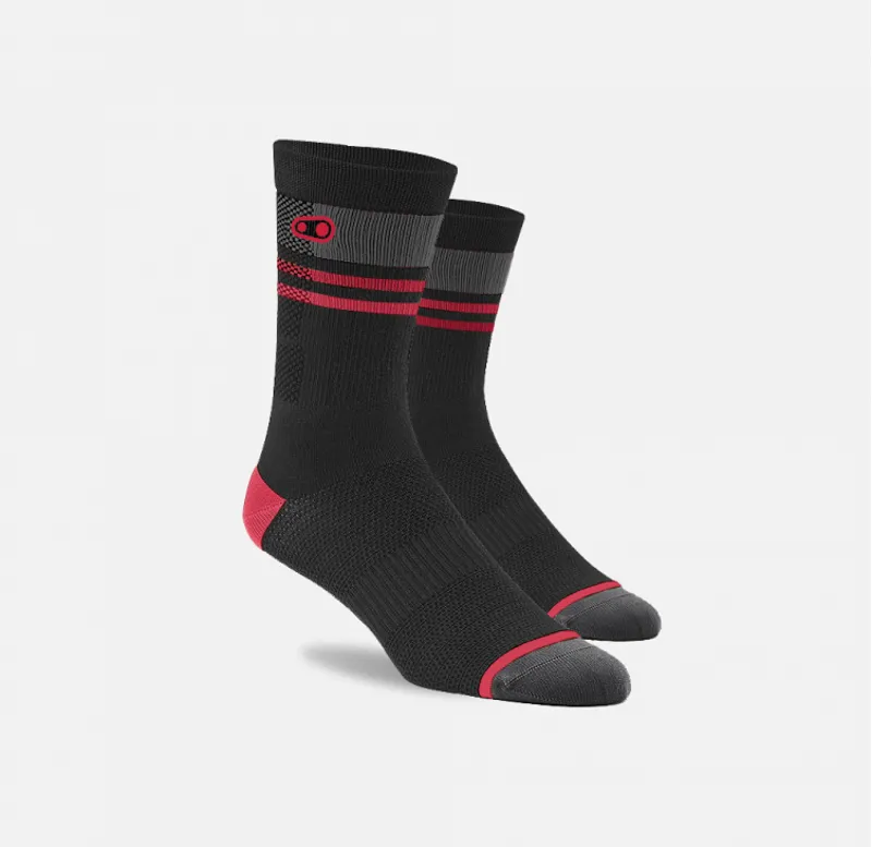 Crankbrothers Icon MTB Socks Red/Grey